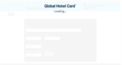 Desktop Screenshot of globalhotelcard.com